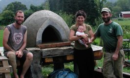 Topitzer's new oven and baby