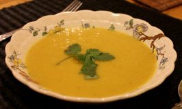 Judy's curried parsnip soup