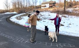 Spontaneous gatherings in cohousing happens at Stowe Farm Community
