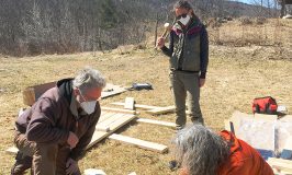 Building community tables at Stowe Farm