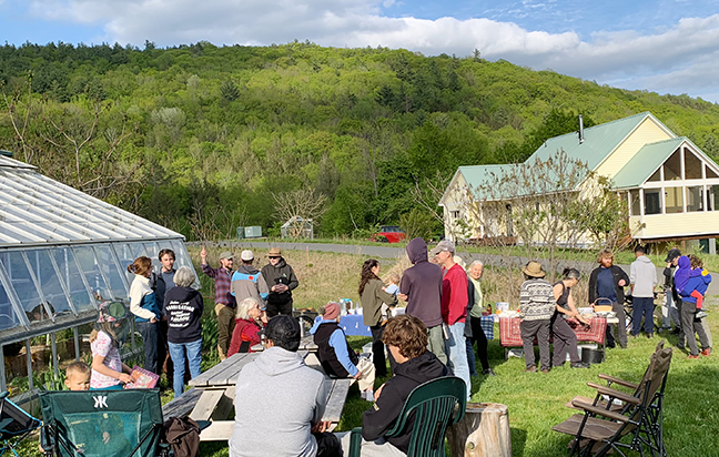 Stowe Farm Fair-weather Friday taco party