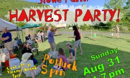 Stowe Farm Community 3rd annual Harvest Party!