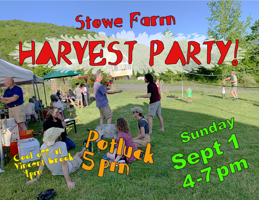 Stowe Farm Community 3rd annual Harvest Party!