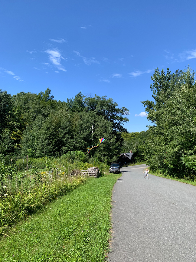 Go fly a kite at Stowe Farm Community!