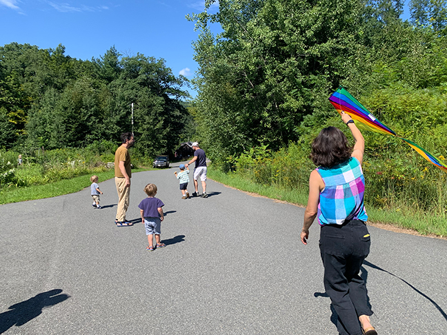 Go fly a kite at Stowe Farm Community!