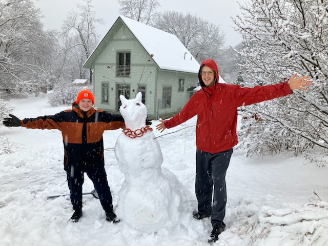 Joey, Cami's snow creature